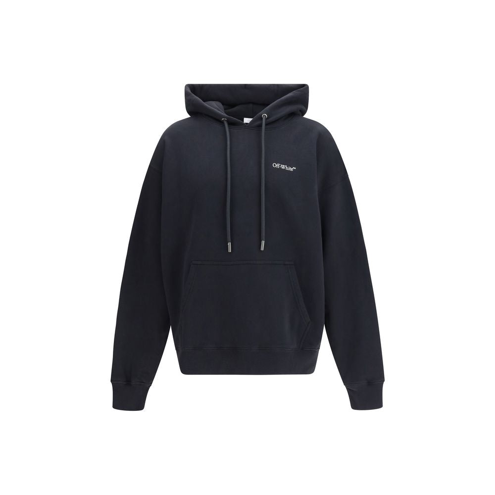 Off-White Schwarzes Baumwoll-Sweatshirt