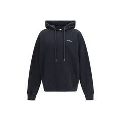 Off-White Schwarzes Baumwoll-Sweatshirt
