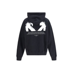 Off-White Schwarzes Baumwoll-Sweatshirt
