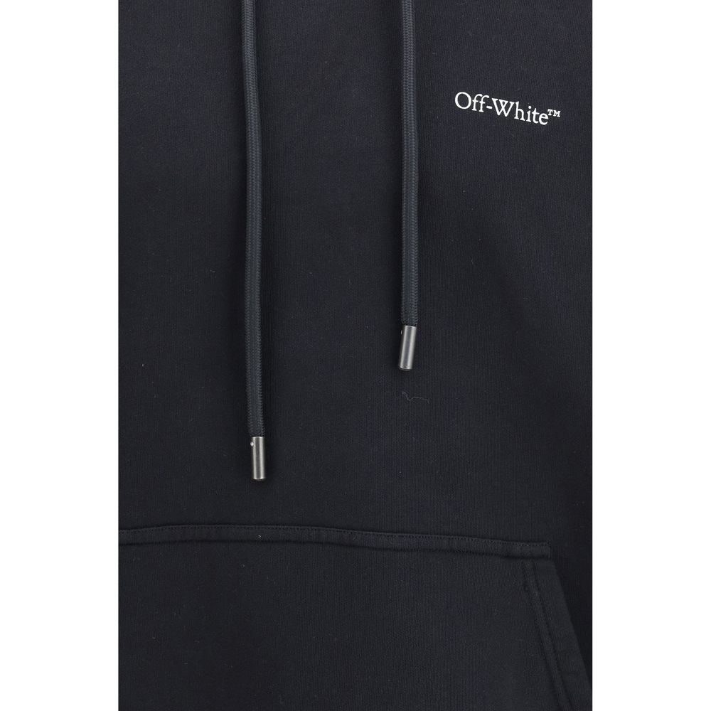 Off-White Schwarzes Baumwoll-Sweatshirt