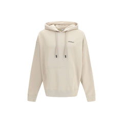 Off-White Beige Katoenen Sweatshirt