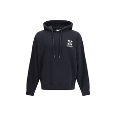 Off-White Schwarzes Baumwoll-Sweatshirt