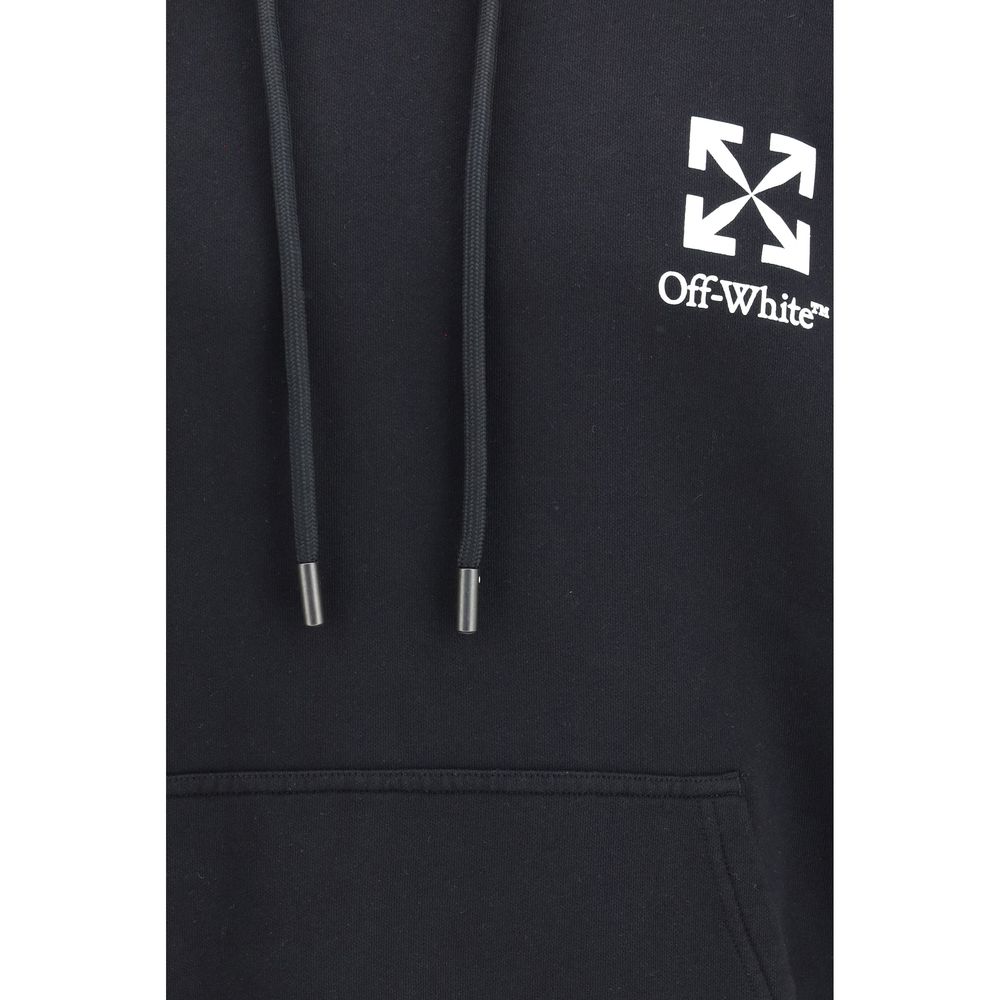 Off-White Schwarzes Baumwoll-Sweatshirt
