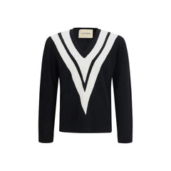 Valentino Garavani Black Wool Oves Aries Sweatshirt