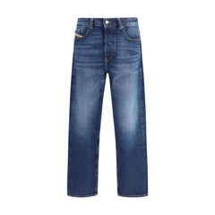 Diesel Blue Tapered Jeans aus Baumwolle