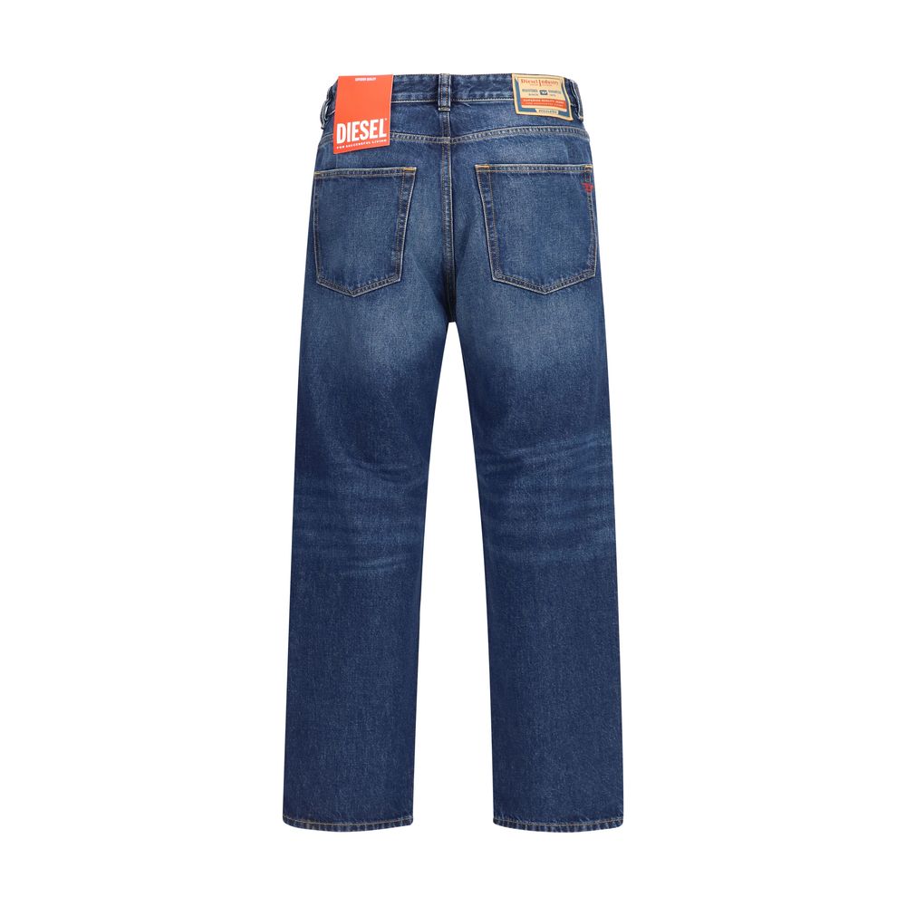 Diesel Blue Tapered Jeans aus Baumwolle