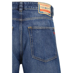 Diesel Blue Tapered Jeans aus Baumwolle