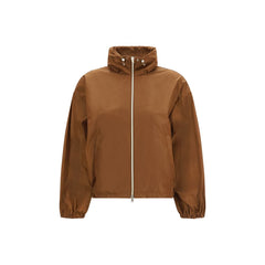 Herno Brown Polyester Rain Coat