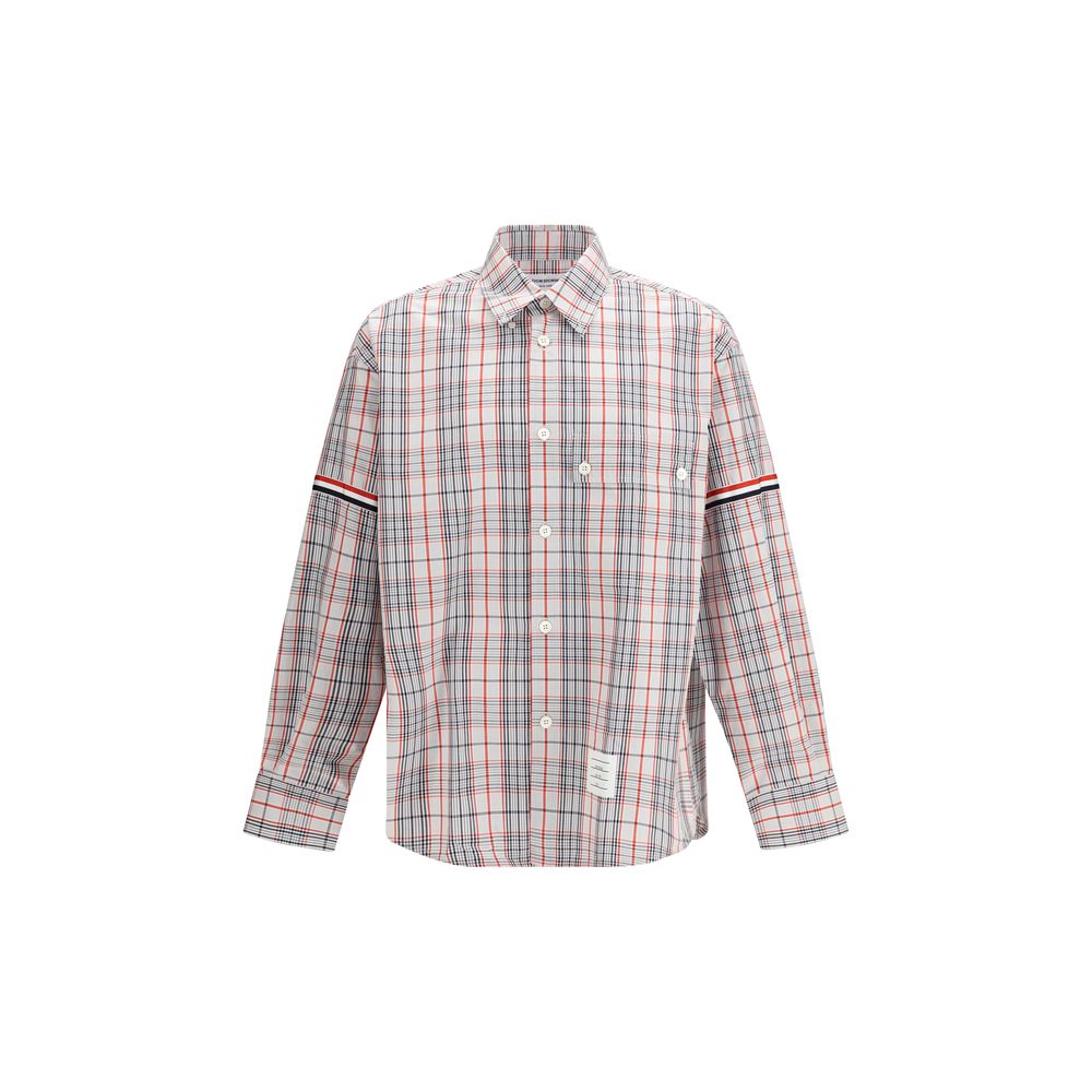 Thom Browne Hemd mit mehrfarbigem Stoffmuster