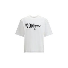 Dsquared² Weißes Baumwoll-T-Shirt