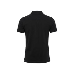Bikkembergs Poloshirt aus schwarzer Baumwolle