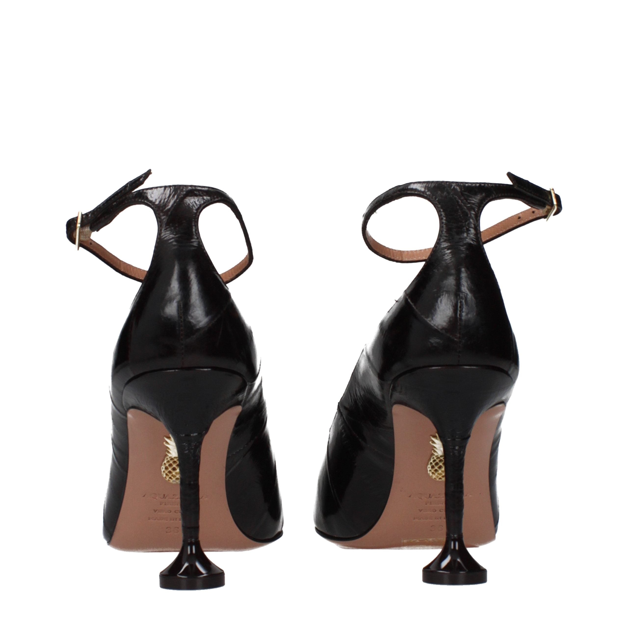 Aquazzura Bruine Leren Pumps met Hoge Hak