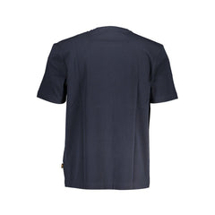 Hugo Boss Blaues Bio-Baumwoll-T-Shirt für Herren