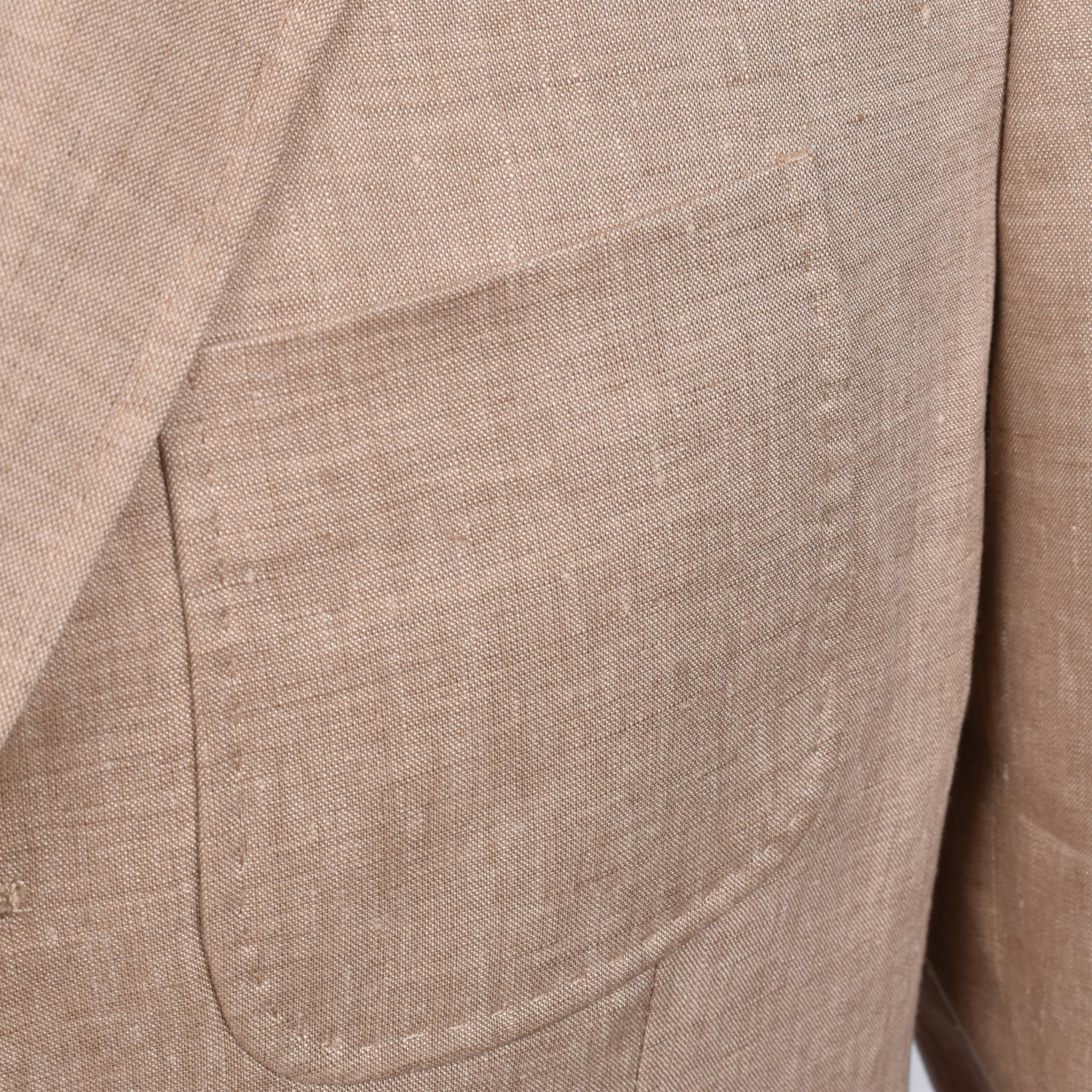 Peserico Beige Linen Blazer