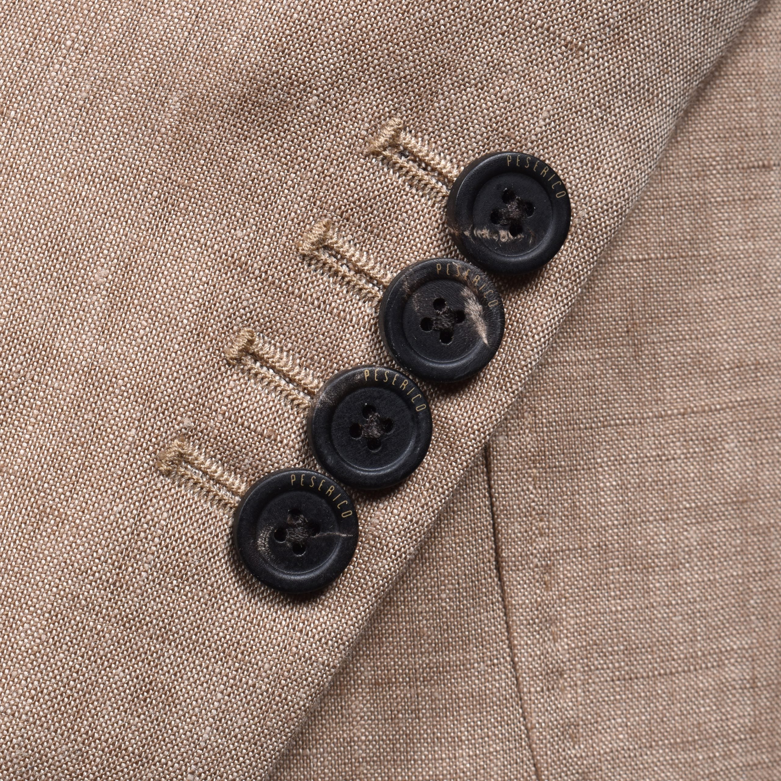 Peserico Beige Linen Blazer