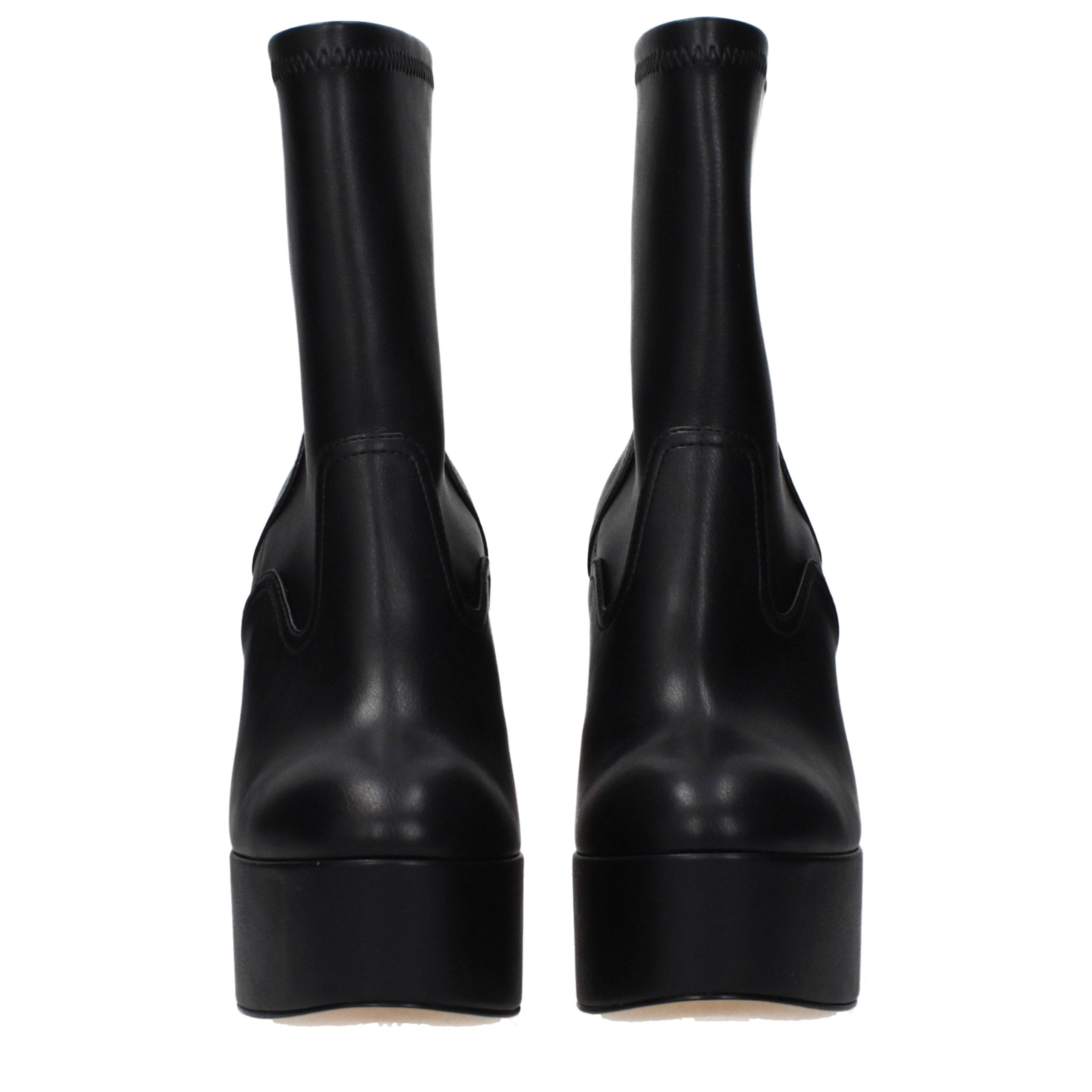 Casadei Ankle Boots aus schwarzem Leder