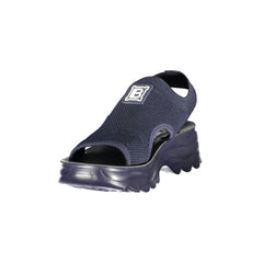 Laura Biagiotti Blaue Sandale aus Polyester für Damen