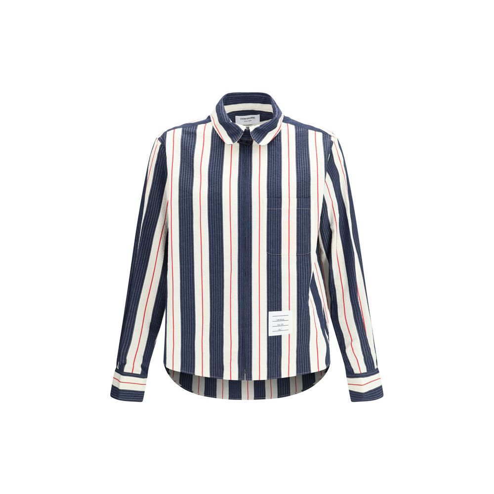 Thom Browne Hemd aus Baumwolle mit vielfarbigem Muster
