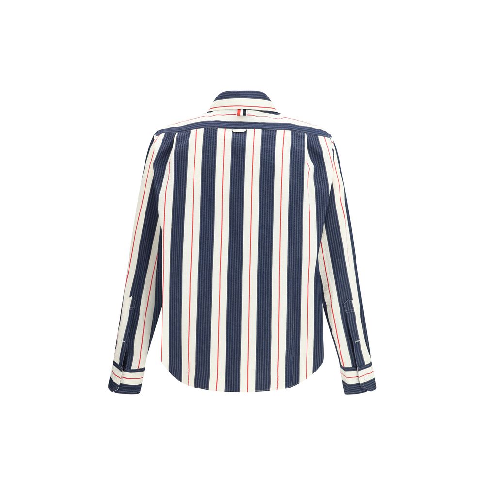Thom Browne Hemd aus Baumwolle mit vielfarbigem Muster