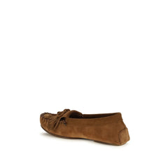 Paris Texas Braunes Kalbsleder Bos Taurus Slip-On Loafers