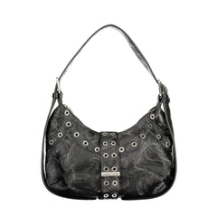Desigual Schwarze Mini-Damentasche aus Polyurethan