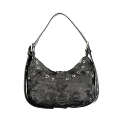 Desigual Schwarze Mini-Damentasche aus Polyurethan