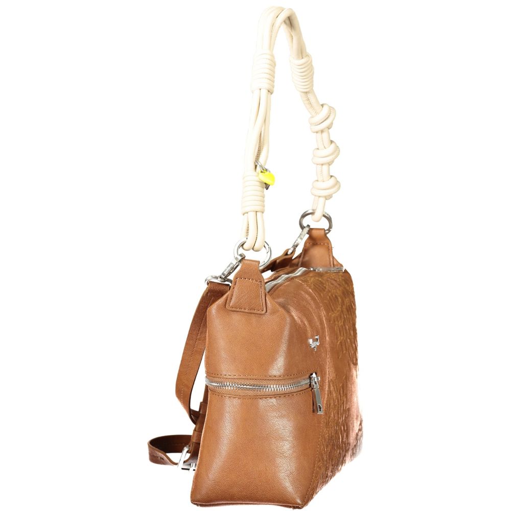 Desigual Marrone Umhängetasche aus Polyurethan für Damen