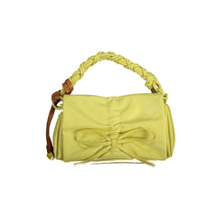 Desigual Giallo Polyurethan Damenhandtasche