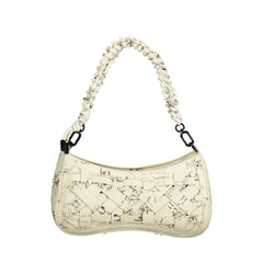 Desigual Bianco Polyurethan Damenhandtasche