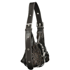 Desigual Marrone Polyurethane Women's Shoulder Bag