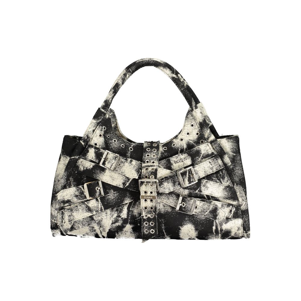 Desigual Nero Polyester Handtasche für Damen