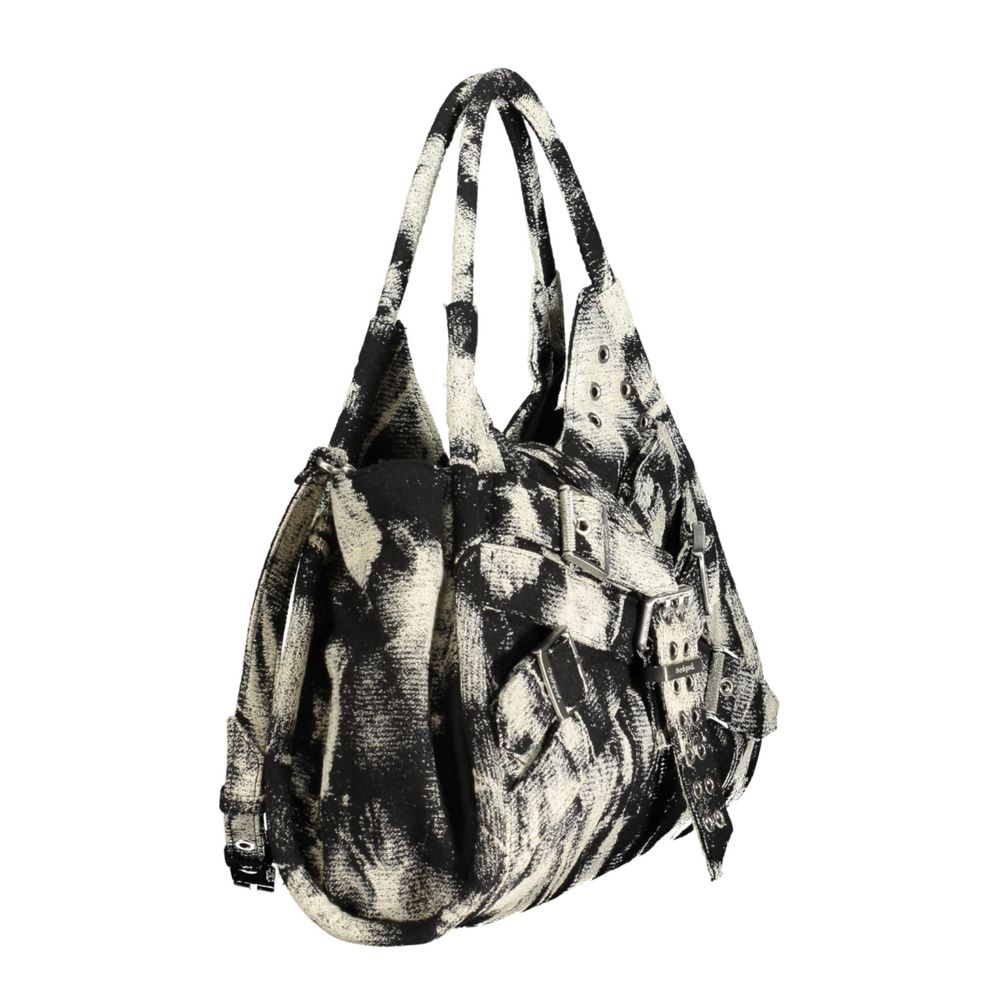 Desigual Nero Polyester Handtasche für Damen