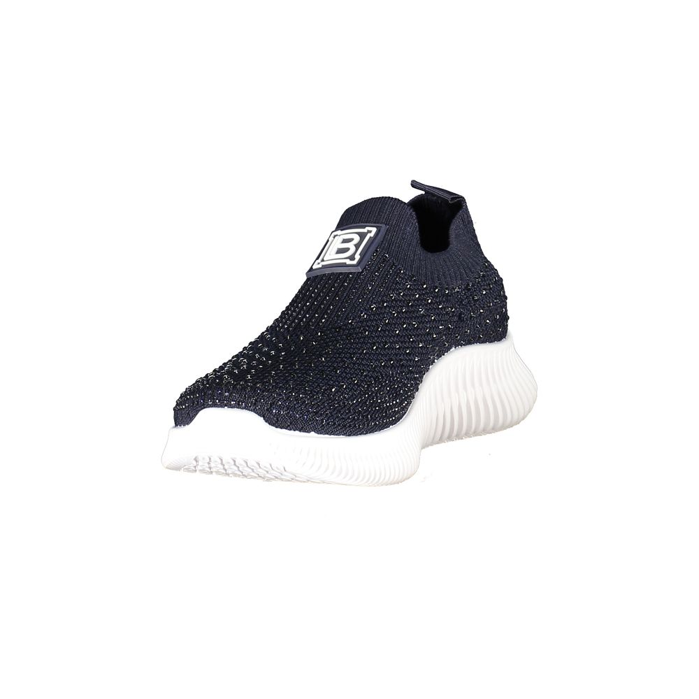 Laura Biagiotti Blauer Polyester Damen Sneaker