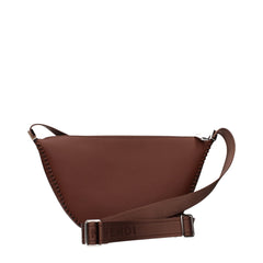 Fendi Bruine Leren Crossbody Tas