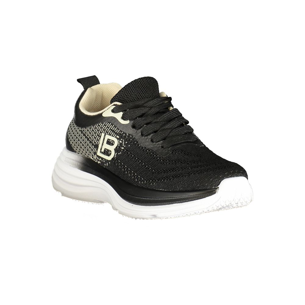 Laura Biagiotti Schwarzer Polyester Damen-Sneaker
