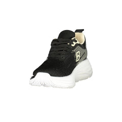 Laura Biagiotti Schwarzer Polyester Damen-Sneaker