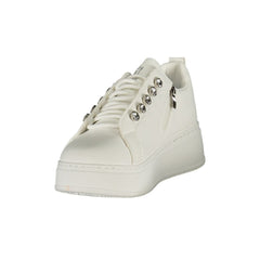 Laura Biagiotti Bianco Polyurethane Women Sneaker