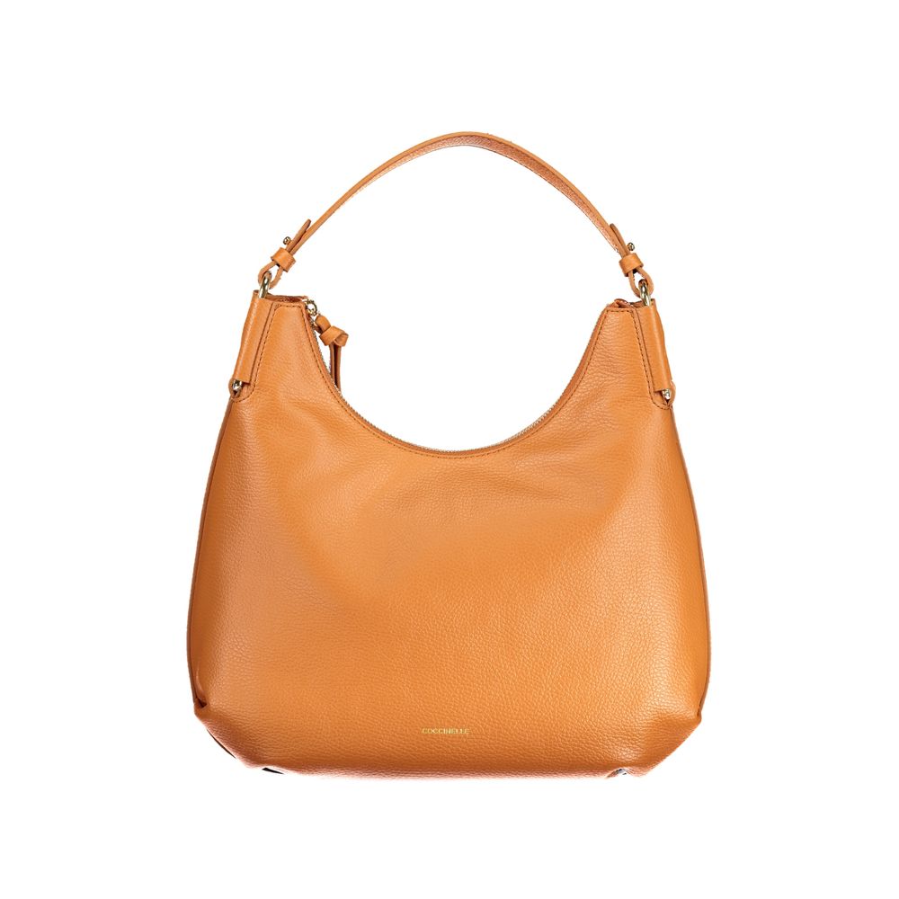 Coccinelle Arancione Leder Damen Handtasche