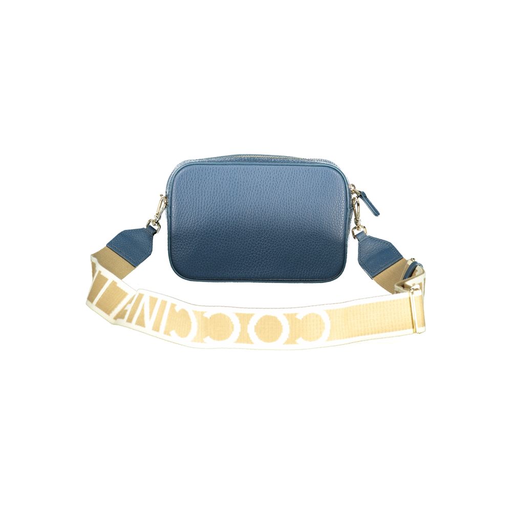 Coccinelle Damenhandtasche aus blauem Leder
