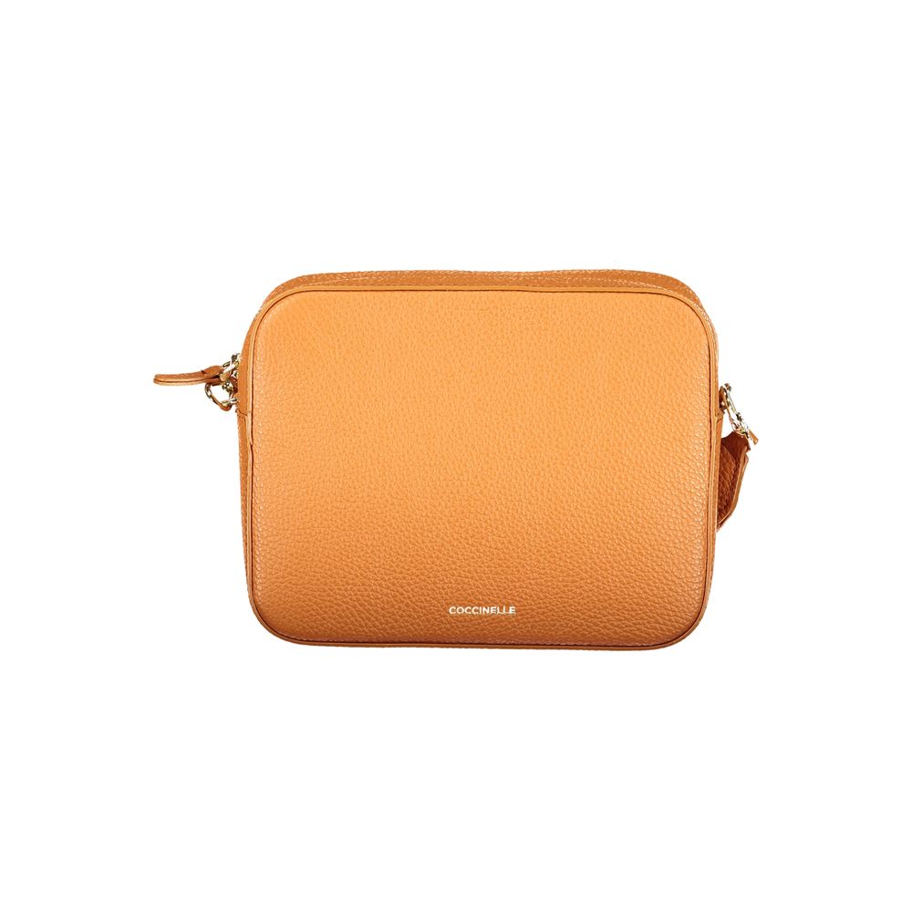 Coccinelle Arancione Leder Damen Handtasche