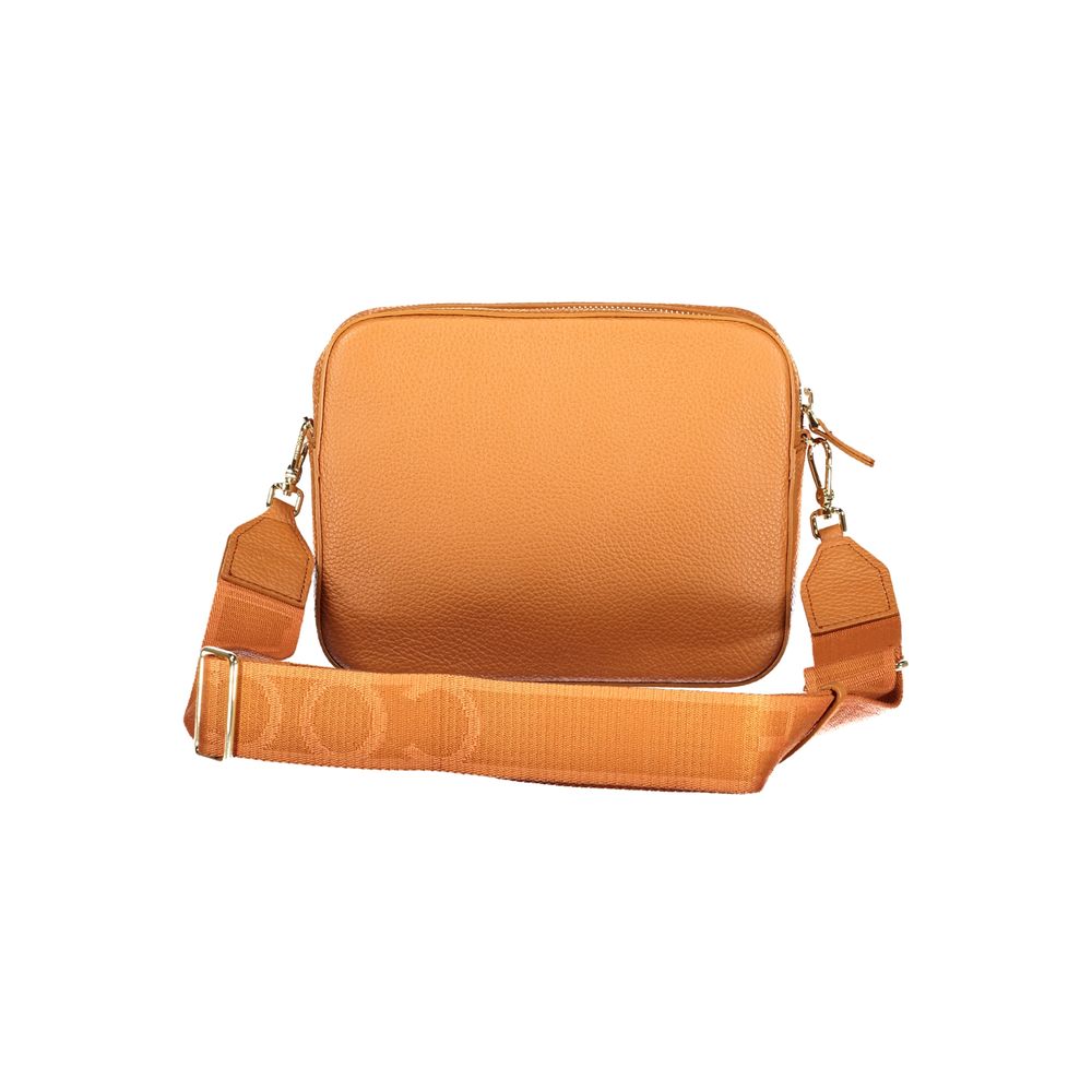 Coccinelle Arancione Leder Damen Handtasche