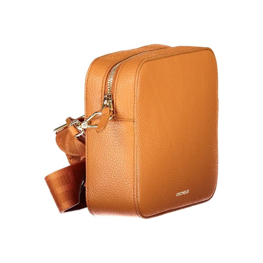 Coccinelle Arancione Leder Damen Handtasche