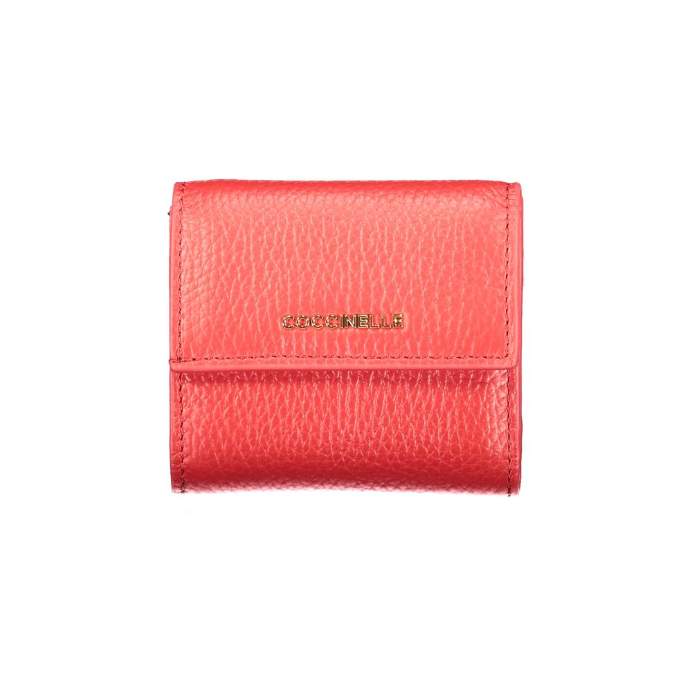 Coccinelle „Rosso Leder Damen Geldbörse“