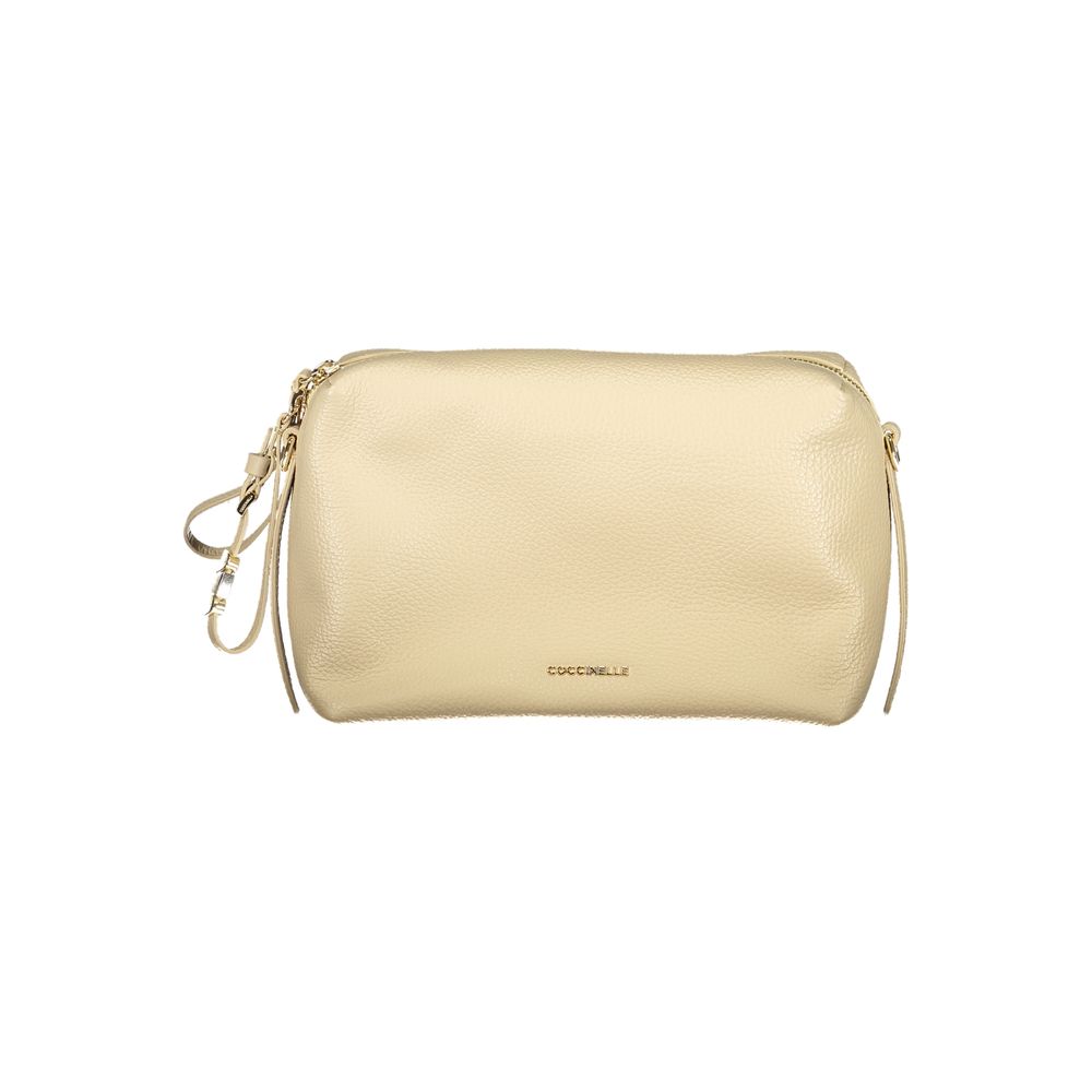 Coccinelle Damenhandtasche aus beigem Leder