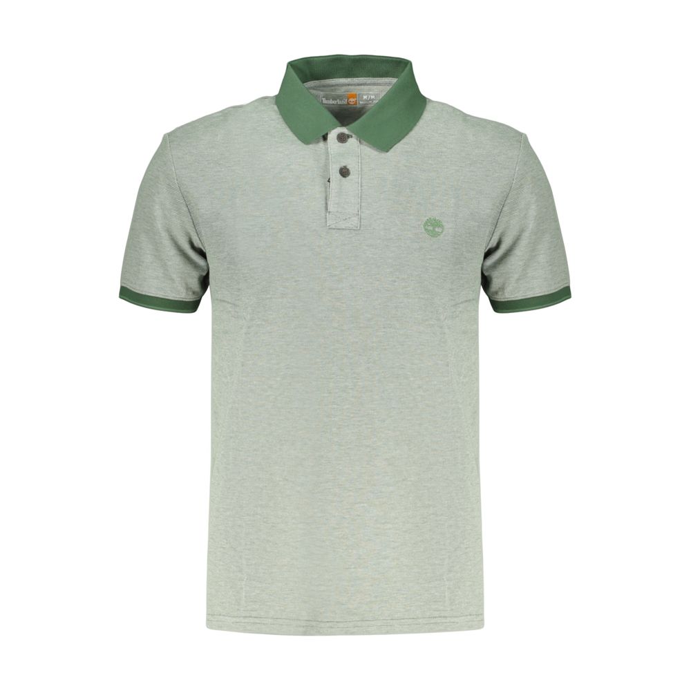 Timberland Grünes Baumwoll-Polohemd für Herren