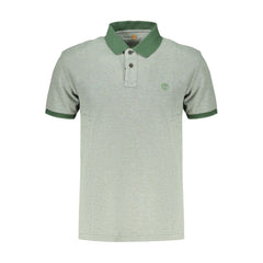 Timberland Grünes Baumwoll-Polohemd für Herren