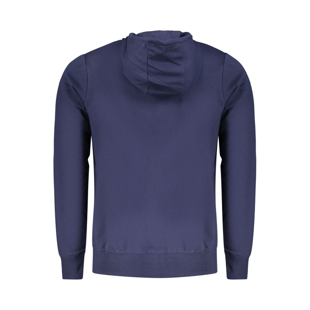 Norwegen 1963 Blauer Baumwoll-Herren-Kapuzenpullover