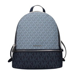 Michael Kors Blauer Stoffrucksack