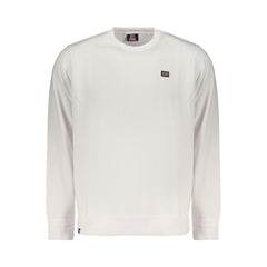 Noorwegen 1963 Bianco Katoenen Heren Sweatshirt