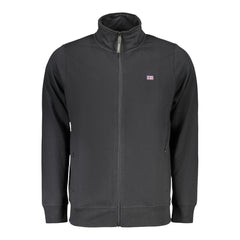Norwegen 1963 Schwarzes Baumwoll-Sweatshirt für Herren